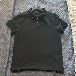 J.Crew Men’s Classic Slim-Fit Black Polo